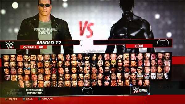 wwe2k手游中文 谁有wwe2k16手游版菜单的中文翻译图