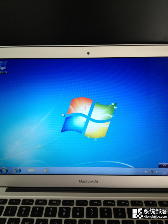 macbook air装win7